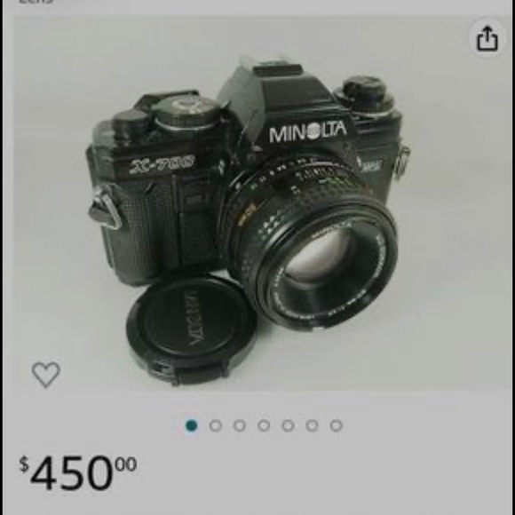 Minolta X-700 SLR in great condition - Picture 5 of 6